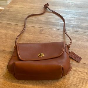 COACH Leather Shoulder Bag